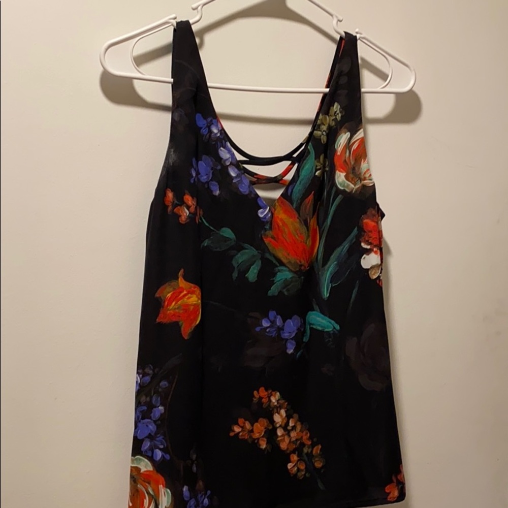 Adorable Express Floral Tank